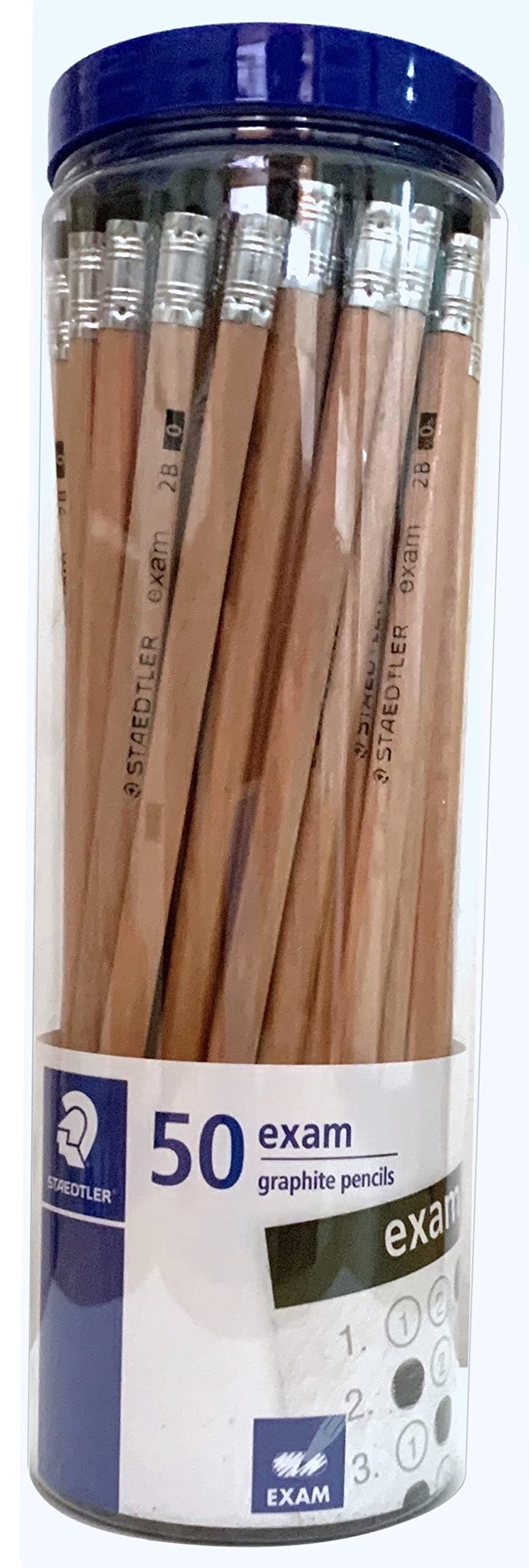 Amazon | ステッドラー(STAEDTLER) かきかた鉛筆 2B 50本セット Exam